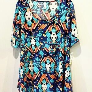 Disney x LuLaRoe Mulan Perfect Women’s Top NWT
